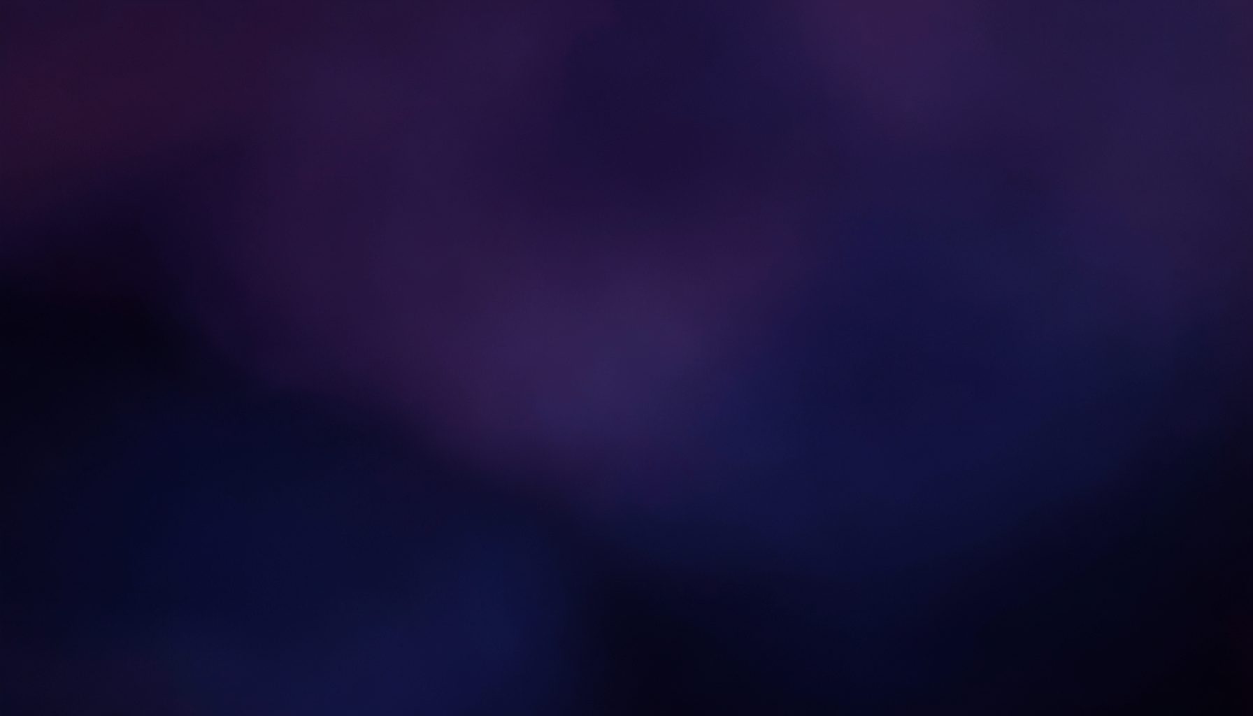 Abstract dark purple and indigo gradient with soft blurred shapes, calm and professional mood